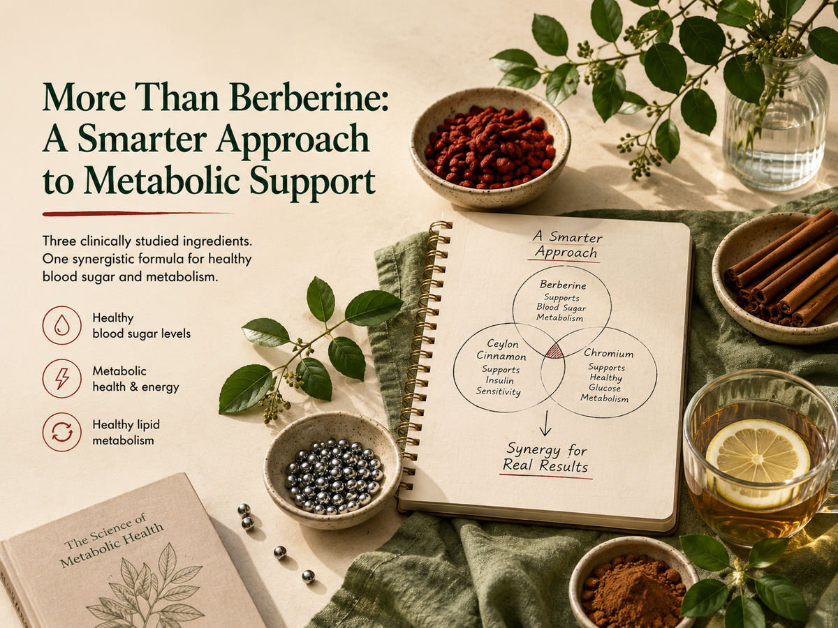 More Than Berberine: A Smarter Approach to Metabolic Support