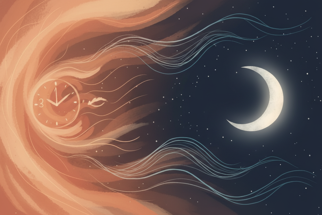 Sleep & Stress Relief: Why You Might Be Waking Up at 3am, Explained