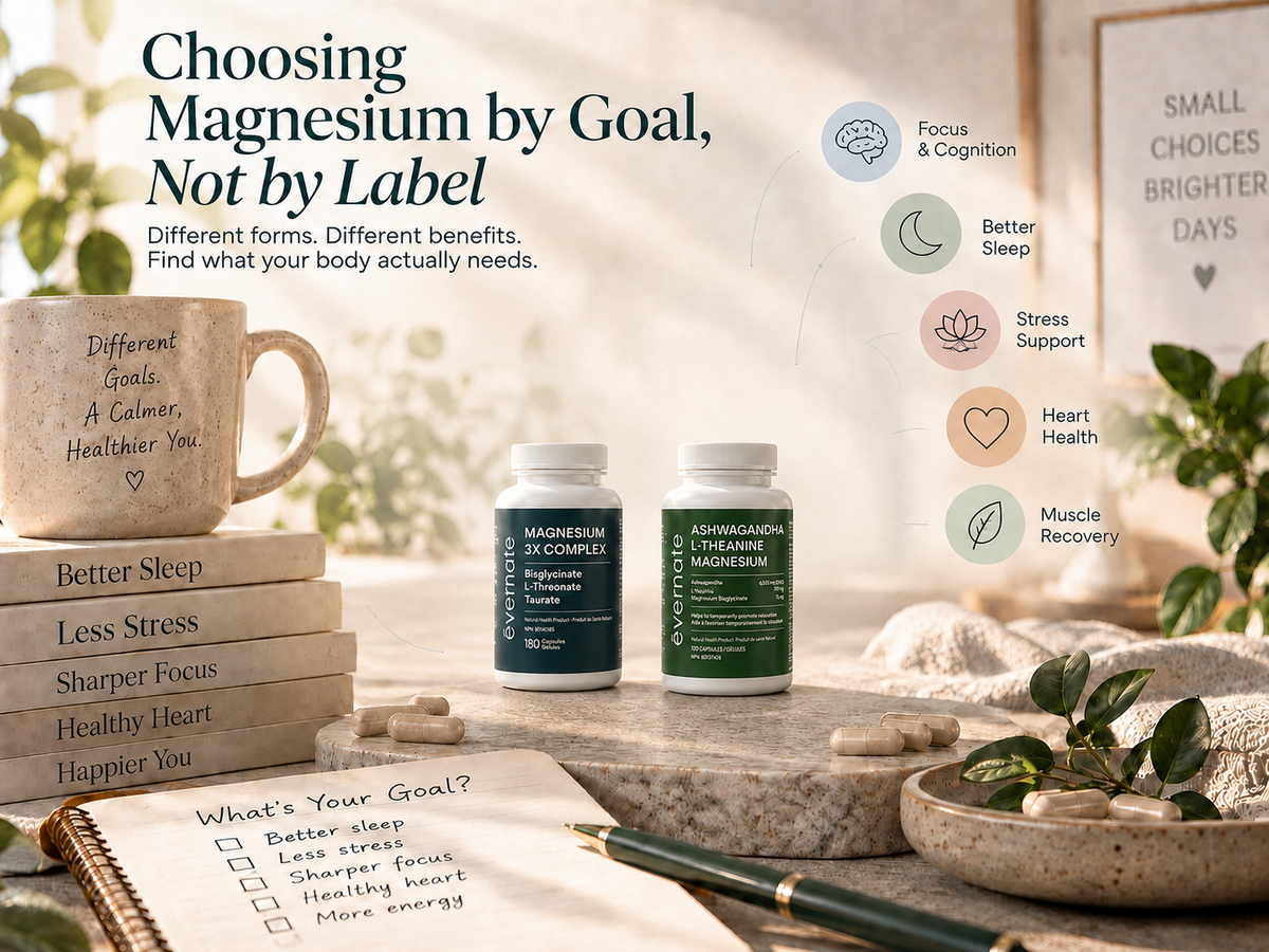Choosing Magnesium by Goal, Not by Label