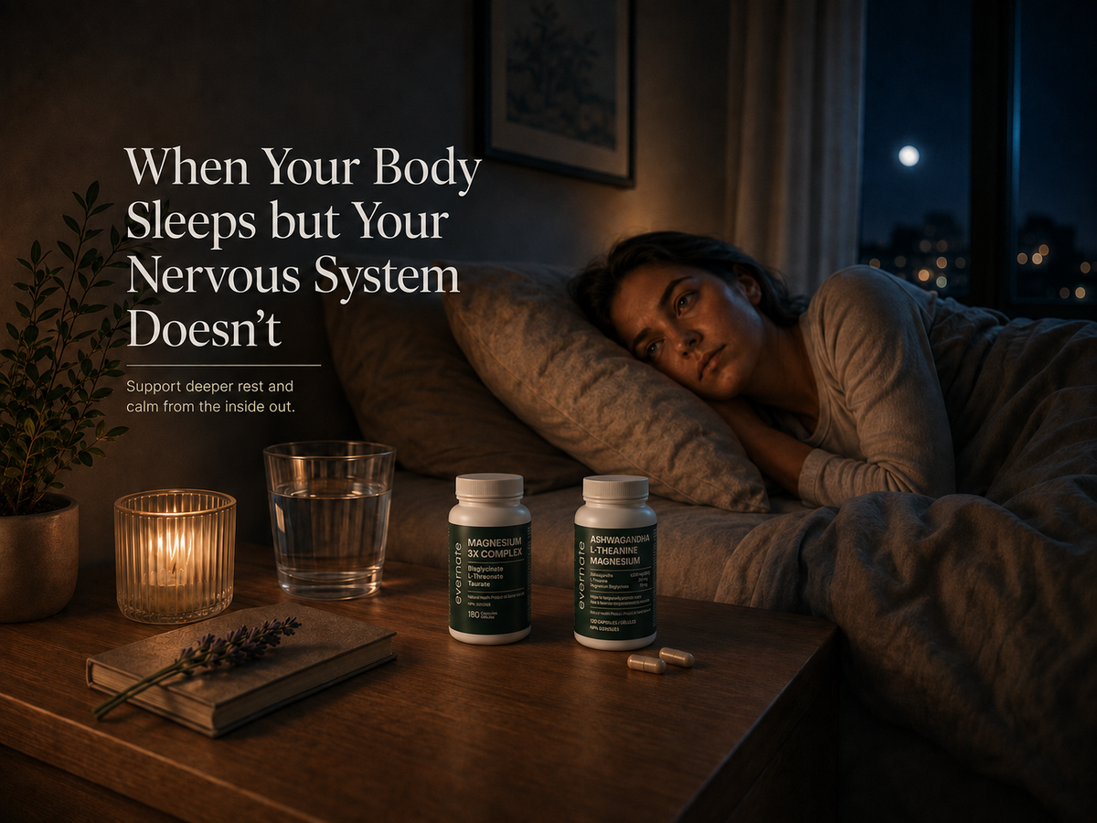 When Your Body Sleeps but Your Nervous System Doesn’t