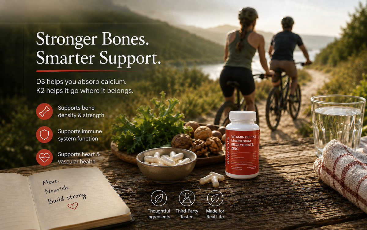 D3 Alone Isn’t the Whole Story: Why K2 Changes the Bone Health Equation