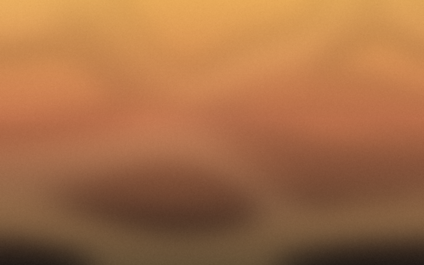 Abstract dreamy illustration in warm amber and terracotta tones representing focus, memory and mental clarity