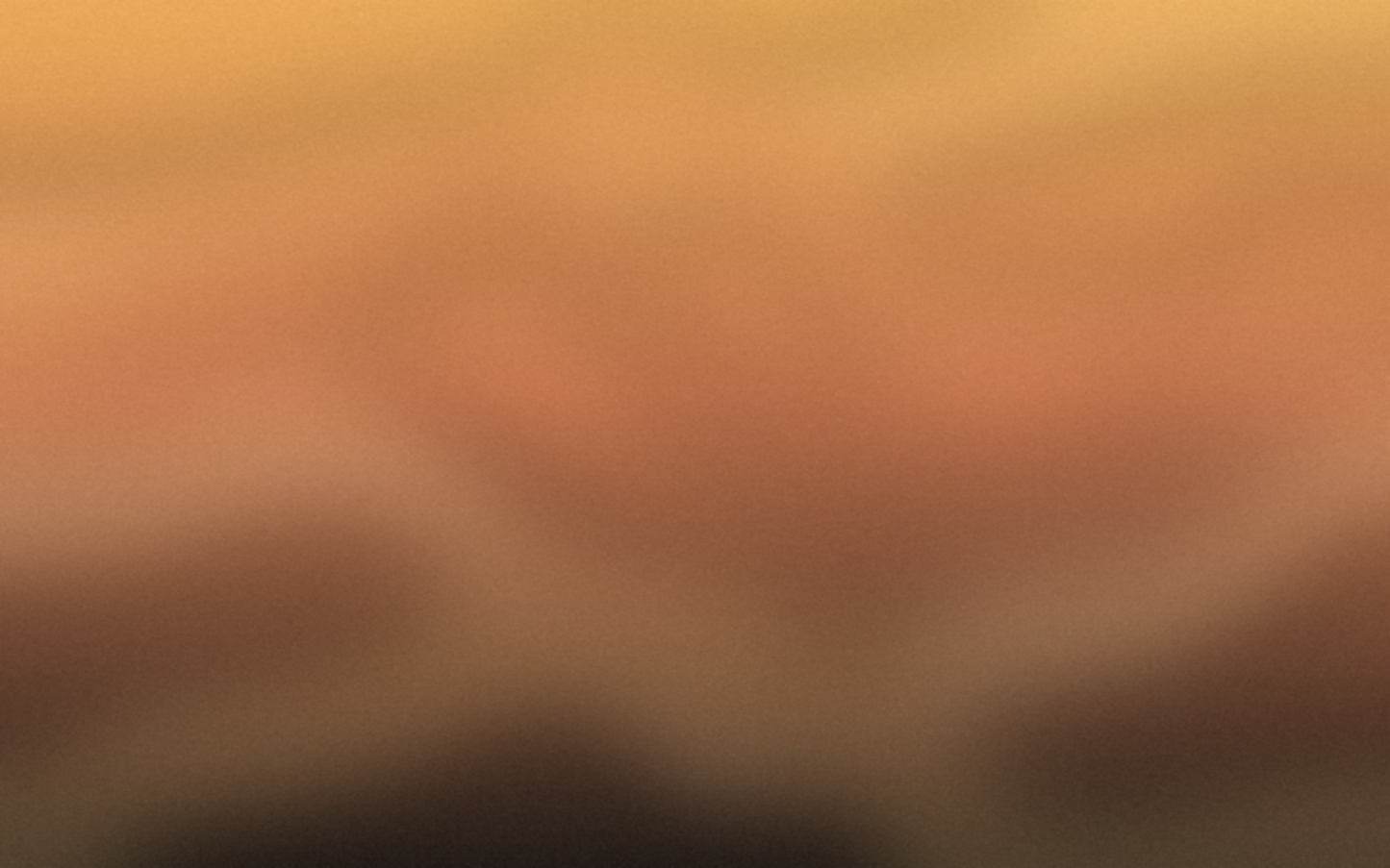 Abstract dreamy illustration in warm amber and terracotta tones representing joint comfort and healthy inflammatory response